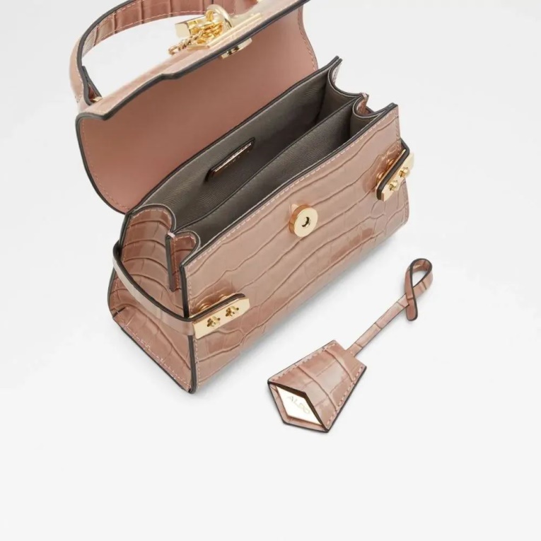 Bolso De Mujer Rosa Claro Aldo Fashion Vontessa Asa Superior