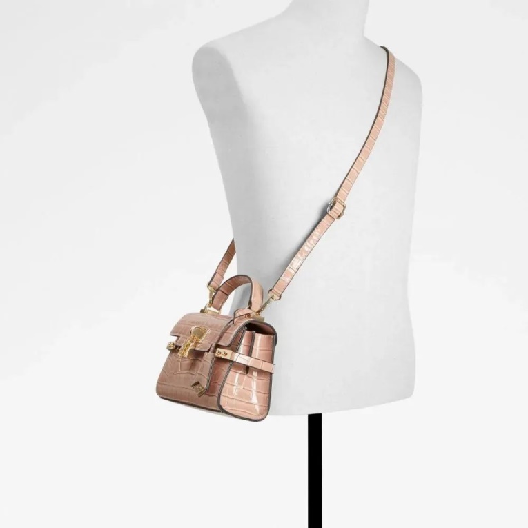 Bolso De Mujer Rosa Claro Aldo Fashion Vontessa Asa Superior