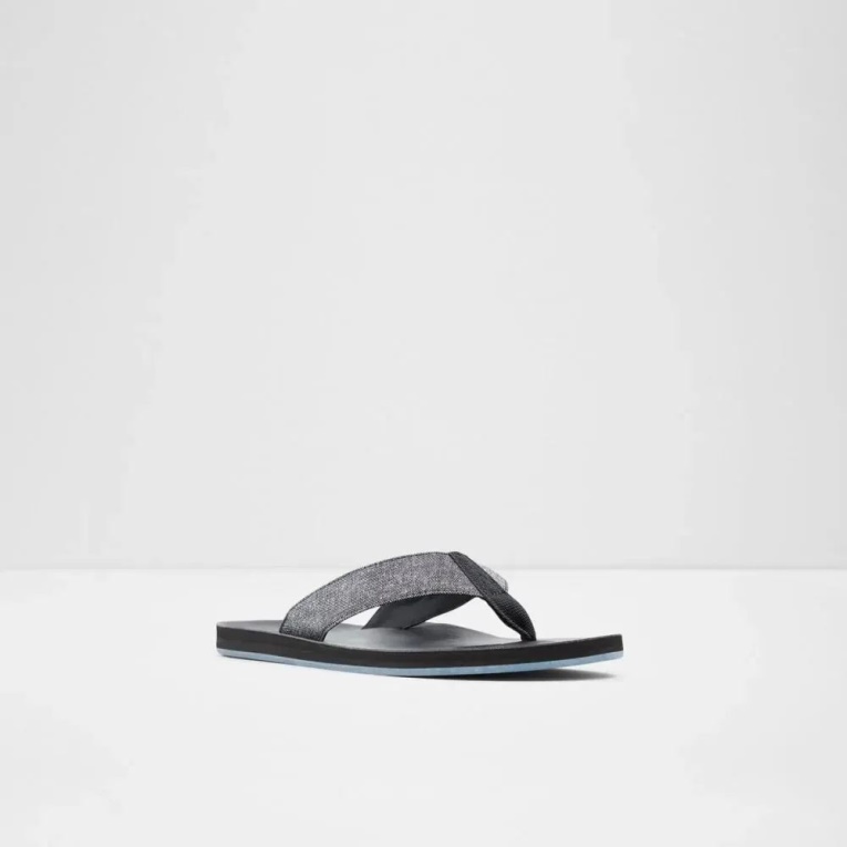 Negro - Sandalias Planas De Hombre Weallere De Aldo Fashion