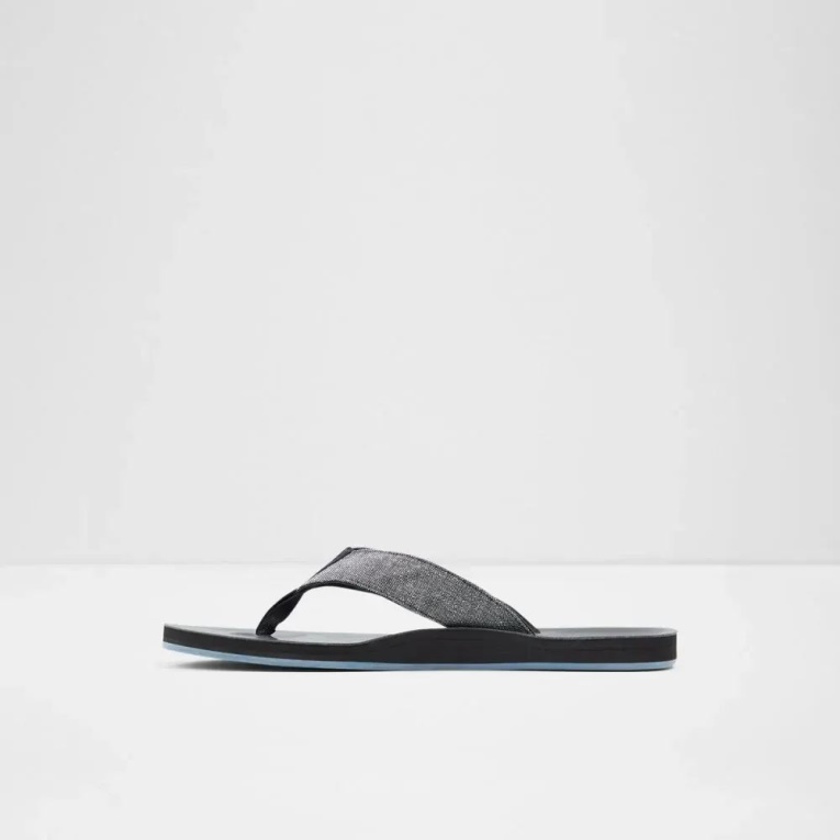 Negro - Sandalias Planas De Hombre Weallere De Aldo Fashion
