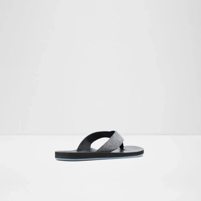 Negro - Sandalias Planas De Hombre Weallere De Aldo Fashion