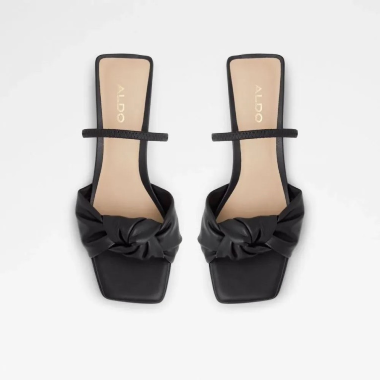 Negro - Sandalias De Tacón Con Tira Trasera De Mujer Aldo Fashion Wigoveth