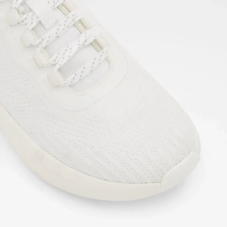 Zapatillas Bajas De Mujer Aldo Willo Blancas De Moda
