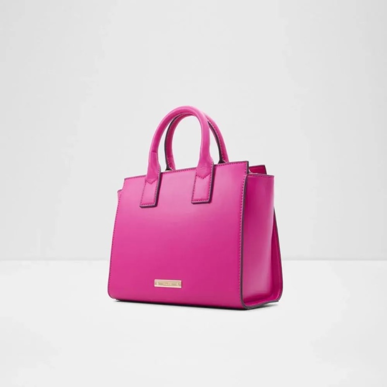 Moda Aldo Wylalaeria Mujer Bolso De Mano Asa Superior Rosa Oscuro