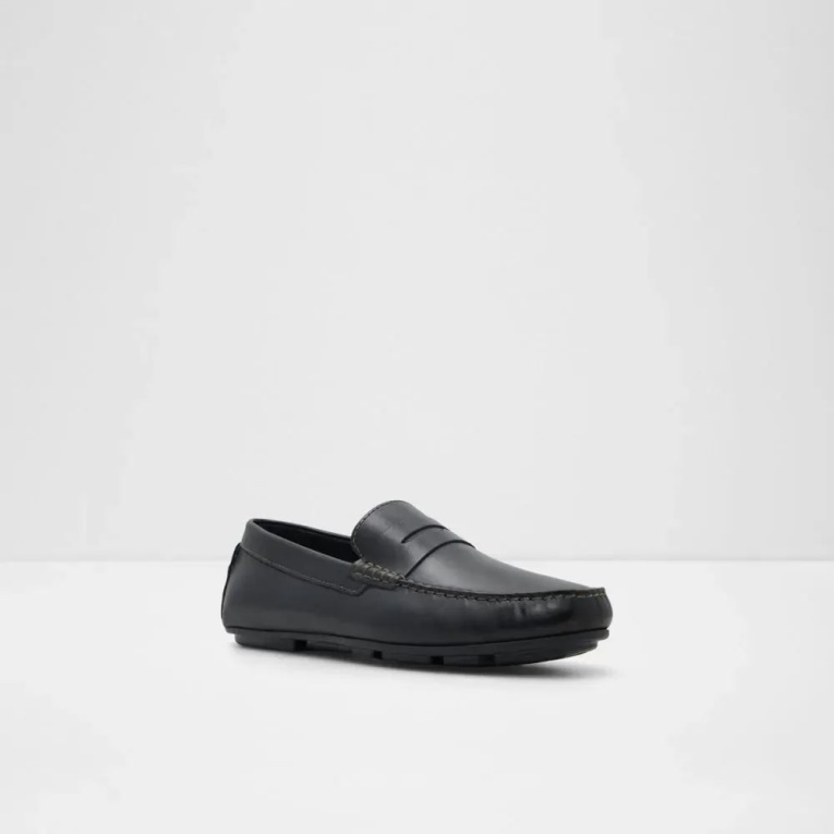 Zapato De Conducción De Hombre Aldo Ybardo De Moda Negro