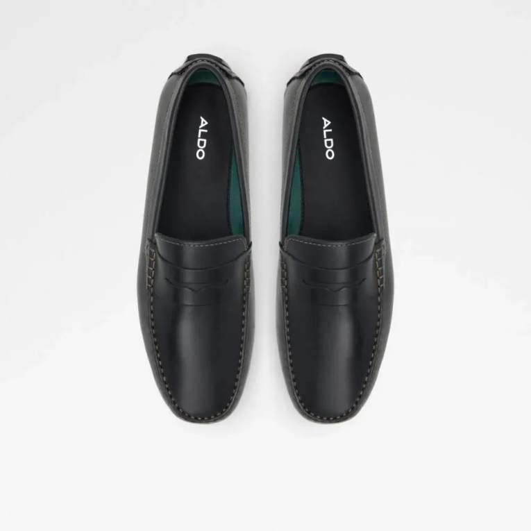 Moda Negro Ybardo Hombres Penny Driver Aldo