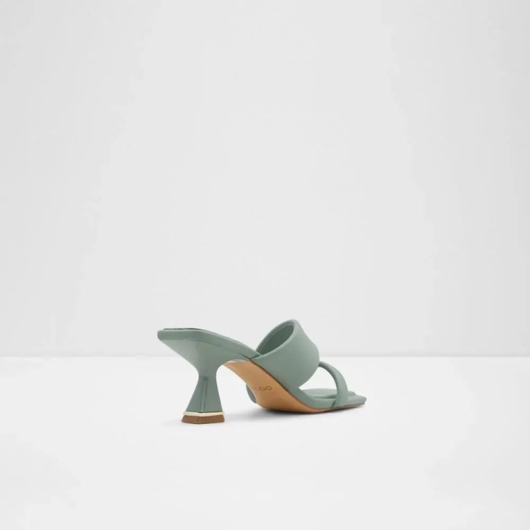 Sandalia De Tacón Con Tiras De Mujer Zaza Verde De Aldo Fashion Other
