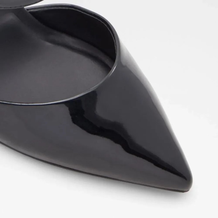 Otro-negro Zapato De Tacón Con Tira Trasera De Mujer Zaha De Aldo Fashion