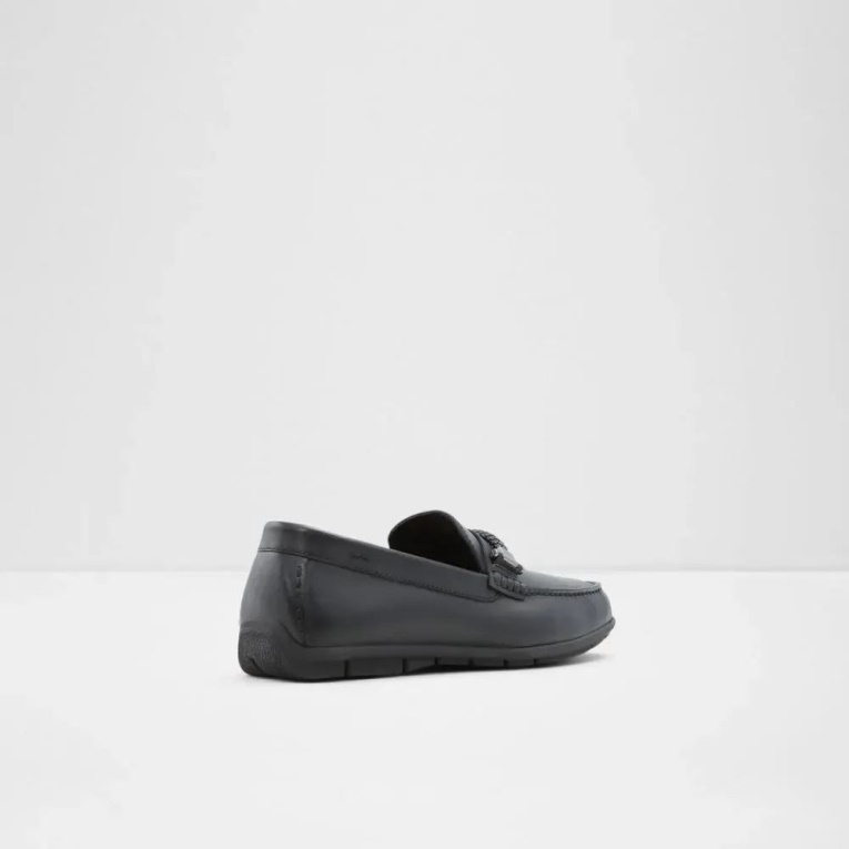 Aldo Zirnuflex Flat Slip On Loafer Hombre Negro Moda