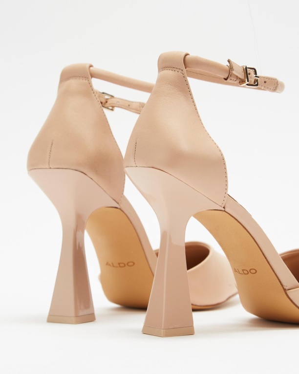 Zapatos De Tacón Aldo Ardcarn De Hueso De La Moda