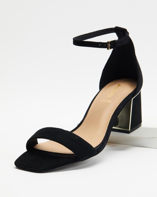 Negro Kedeaviel Midi Tacones De Bloque Moda Aldo