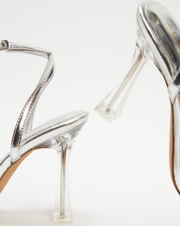 Plata Vivanti Tacones Moda Aldo